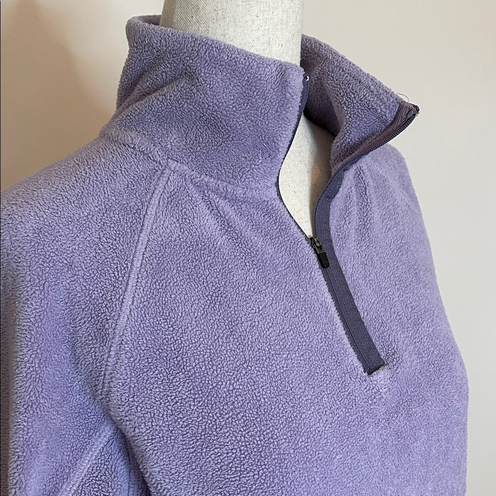 Horny Toad (Toad & Co.) Lavender Fleece Hooded Pullover Size S - Picture 2 of 6
